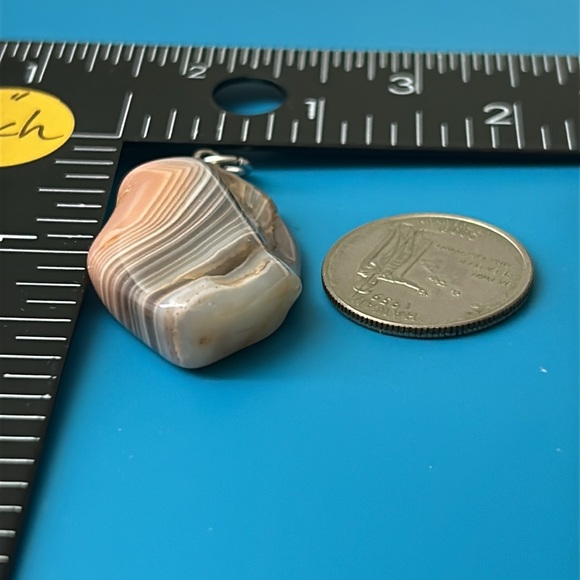 🖤Natural Agate stone pendant - Picture 8 of 8